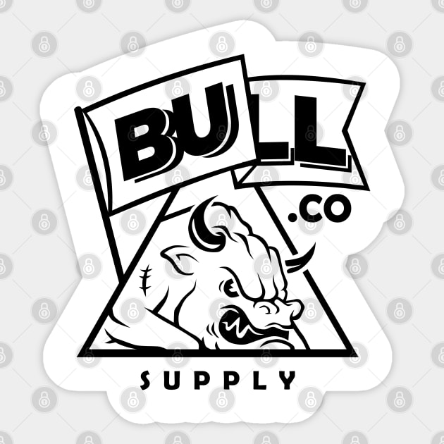 black bull attack squad Sticker by xsamgraph